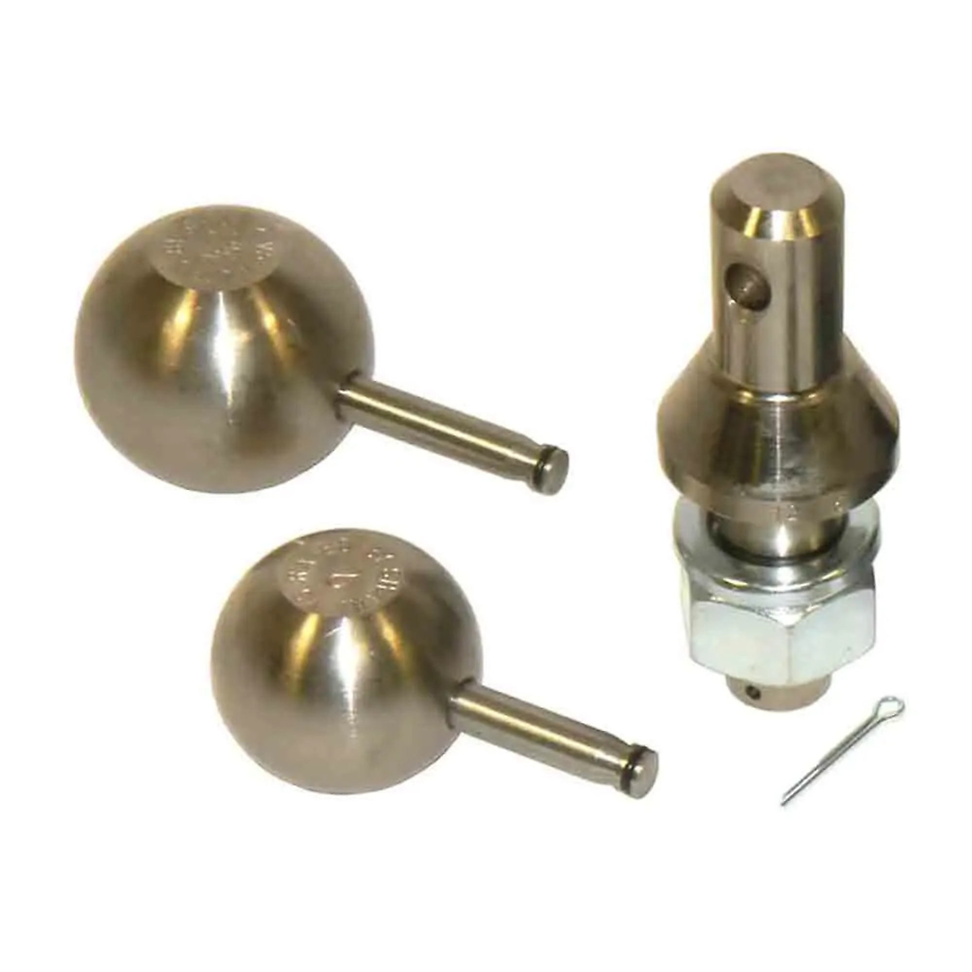 Convert-A-Ball Interchangeable Hitch Ball Set — 2in. & 2-5/16in. Balls, 1in. Shank Diameter, 2in. Shank, 10,000 lb. Capacity, Model# 944-904